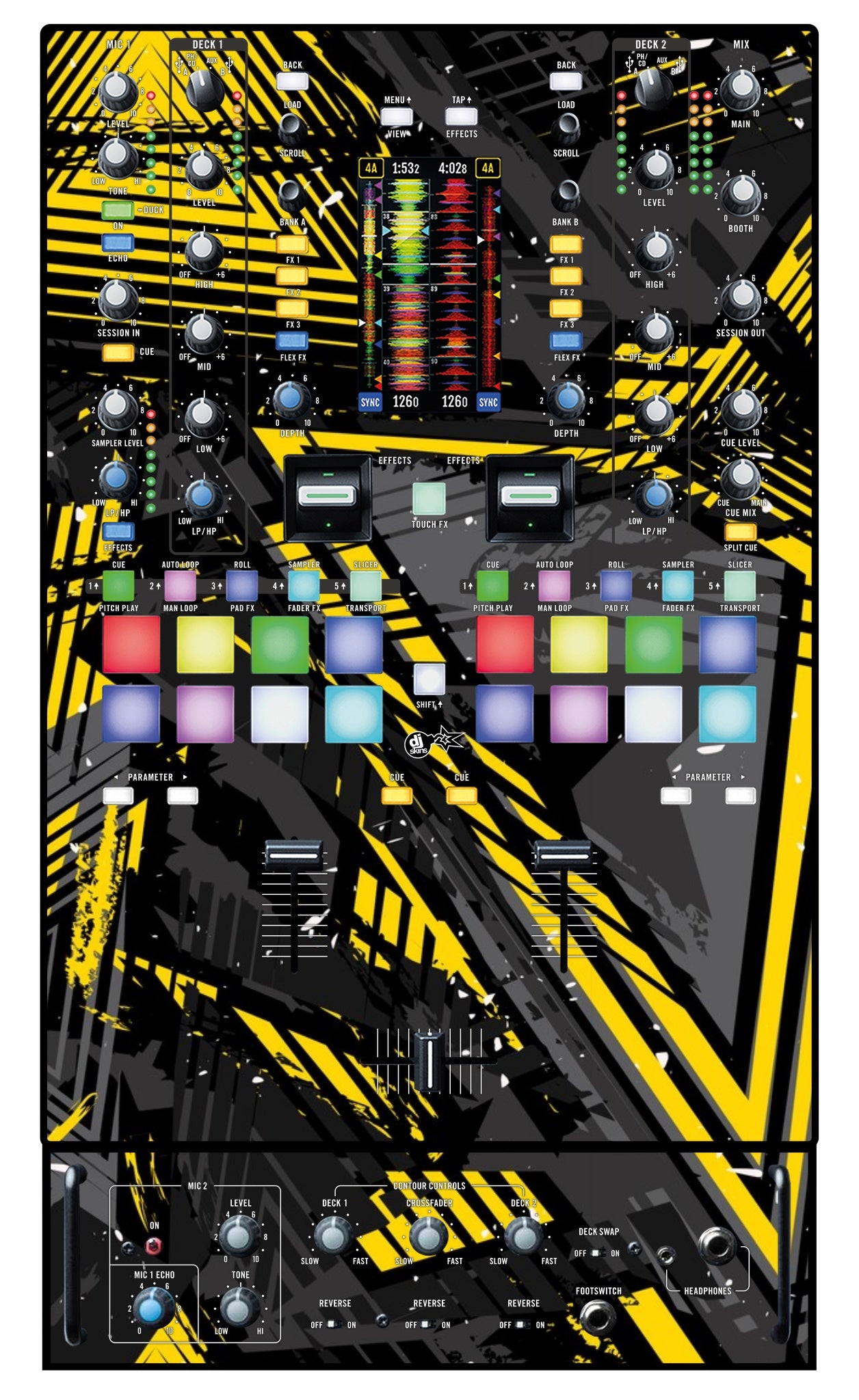 Rane 72 Skin Ridge Yellow