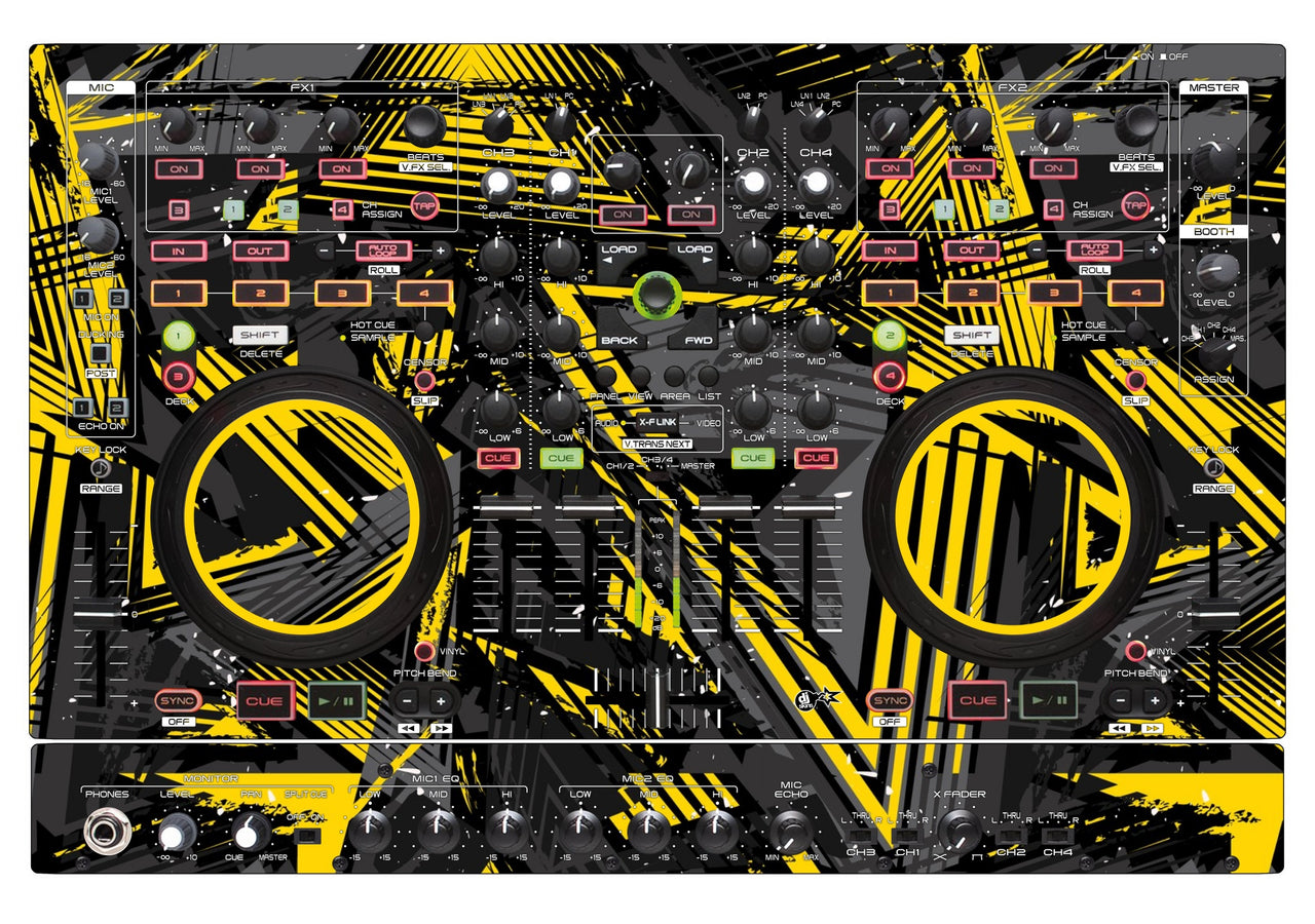 Denon DJ MC 6000 MK2 Skin Ridge Yellow