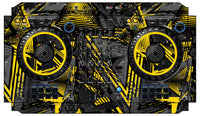 Pioneer DJ DDJ FLX6 Skin Ridge Yellow