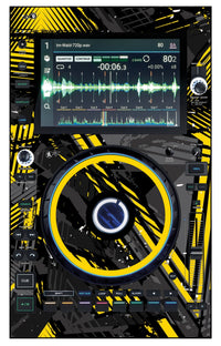 Denon DJ SC 6000 Skin Ridge Yellow