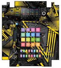 Pioneer DJ DJS 1000 Skin Ridge Yellow