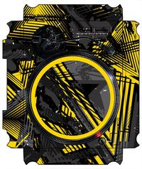 Technics 1200 / 1210 MK7 VERTICAL Skin Ridge Yellow