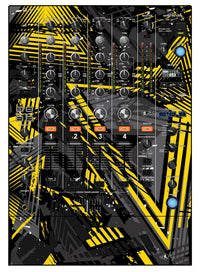 Pioneer DJ DJM 750 MK2 Skin Ridge Yellow