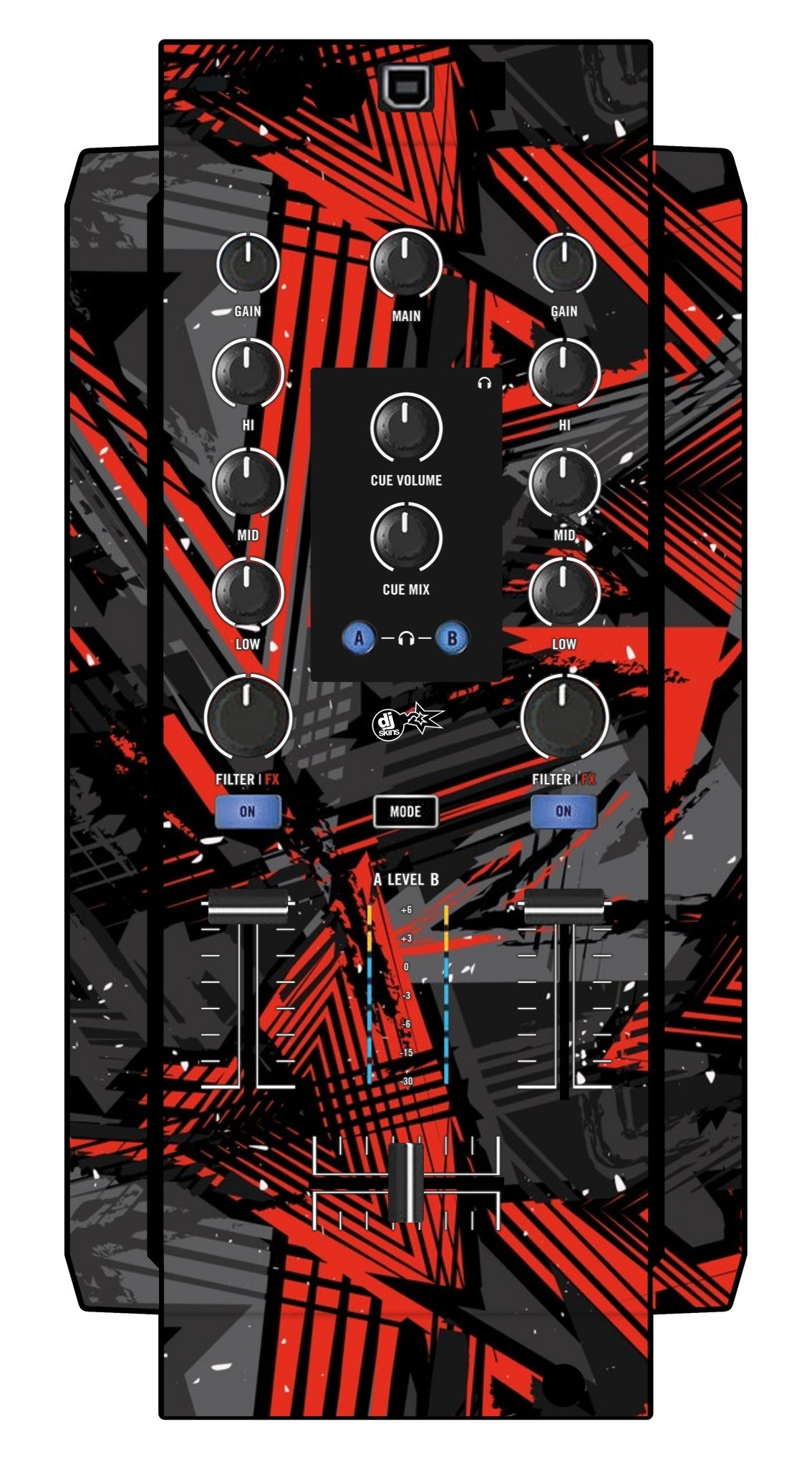 Native Instruments Z1 Skin Ridge Red