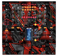 Pioneer DJ DJM 2000 Skin Ridge Red