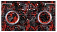 Numark NS 6 Skin Ridge Red