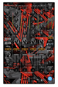 Pioneer DJ DDJ 1000 SRT MIXER Skin Ridge Red