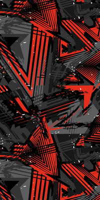 Pioneer DJ DJM 600 Skin Ridge Red