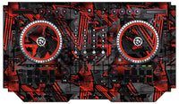 Numark NS 7 II Skin Ridge Red