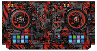 Pioneer DJ DDJ 800 Skin Ridge Red