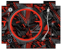 Pioneer DJ PLX 1000 Skin Ridge Red