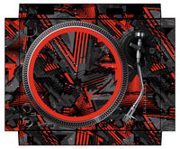 Pioneer DJ PLX 500 Skin Ridge Red