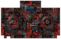 Pioneer DJ XDJ RX 2 Skin Ridge Red