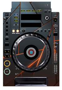 Pioneer DJ CDJ 900 Skin Rifter Orange