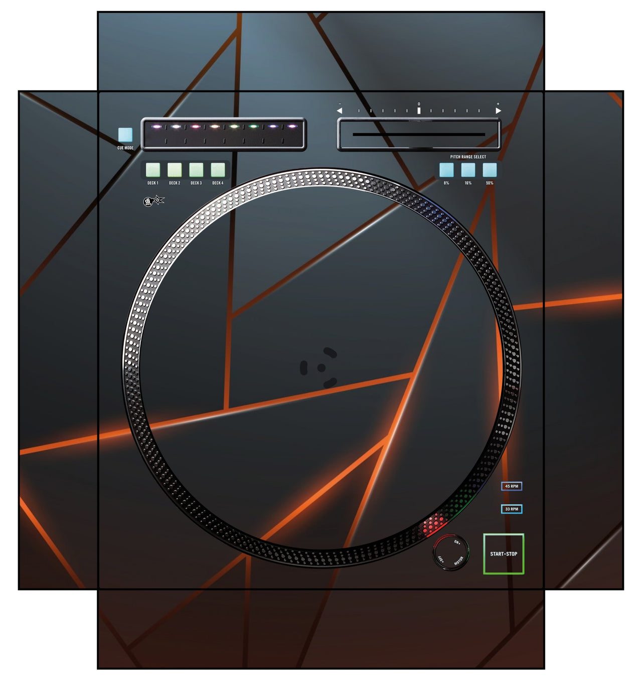 Rane TWELVE Skin Rifter Orange