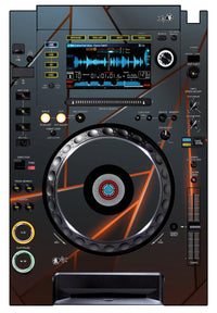 Pioneer DJ CDJ 2000 Skin Rifter Orange