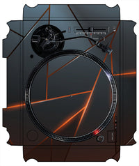 Technics 1200 / 1210 MK7 VERTICAL Skin Rifter Orange