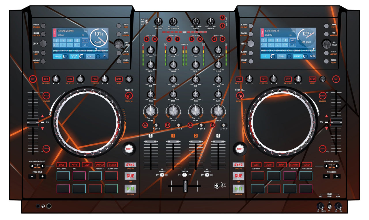 Numark NV 2 Skin Rifter Orange