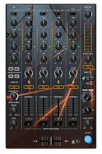 Pioneer DJ DDJ 1000 SRT MIXER Skin Rifter Orange