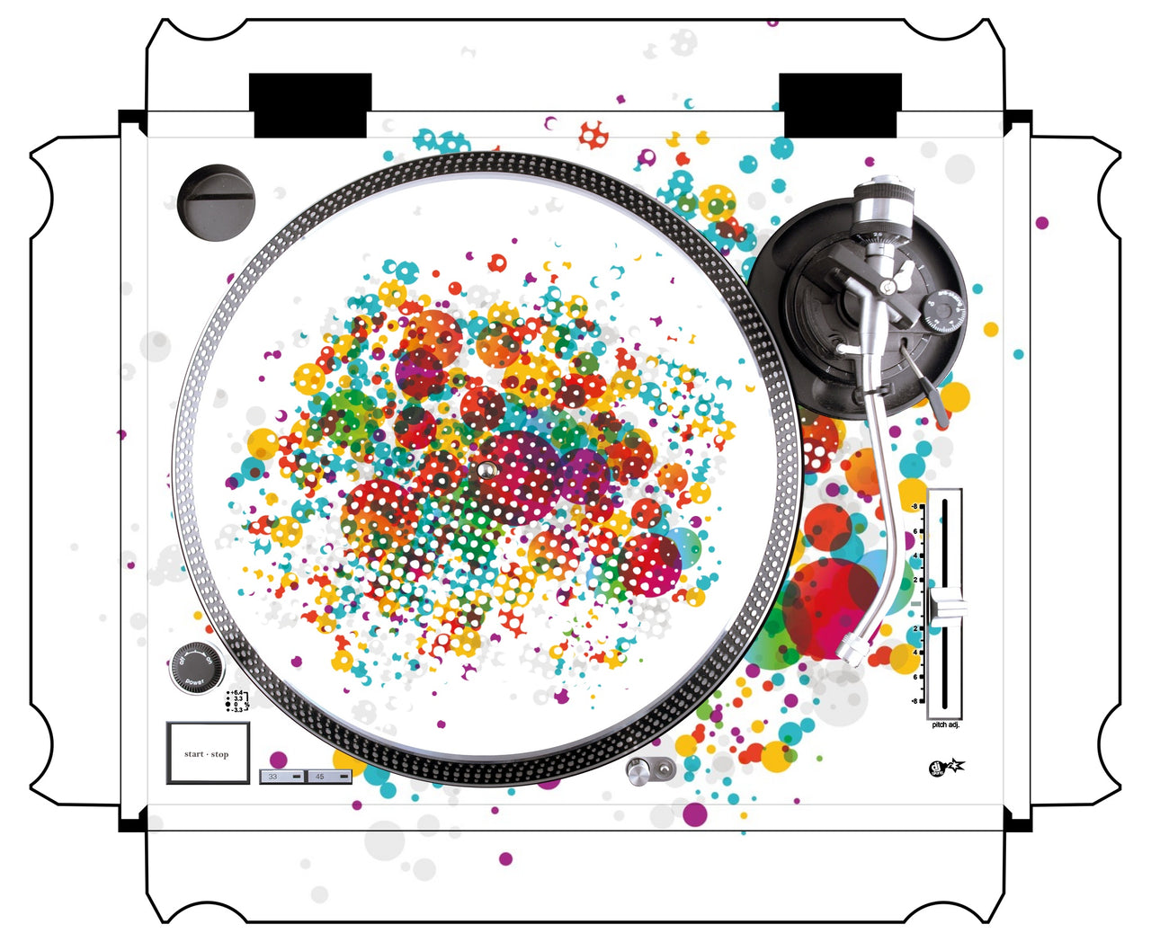 Technics 1200 / 1210 MK2 Skin Roundhouse