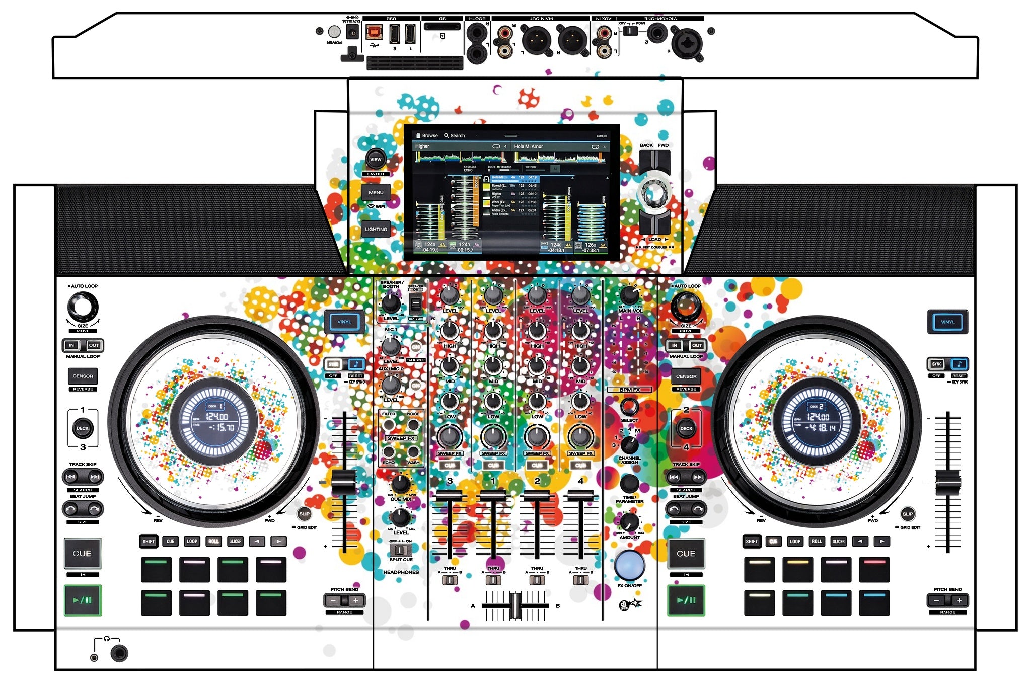 Denon DJ SC Live 4 Skin Roundhouse