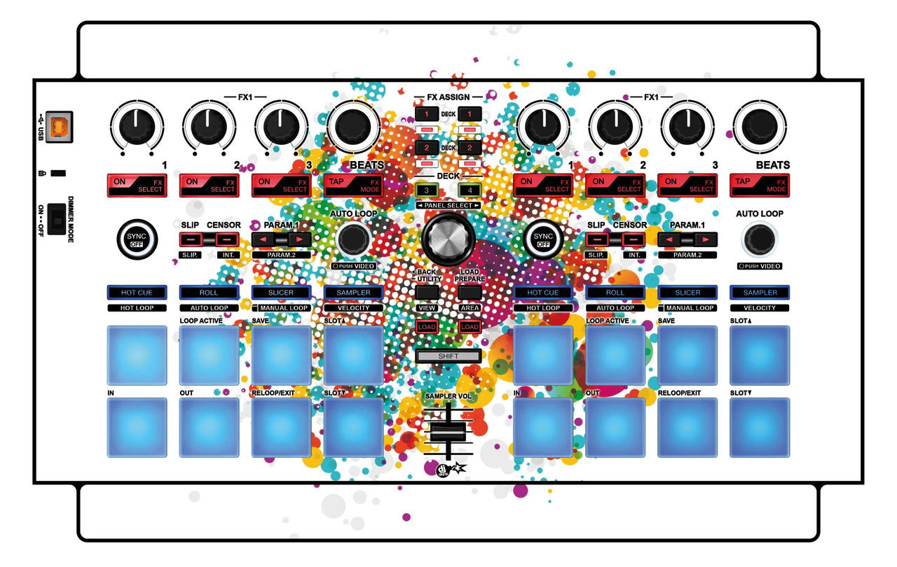 Pioneer DJ DDJ SP 1 Skin Roundhouse