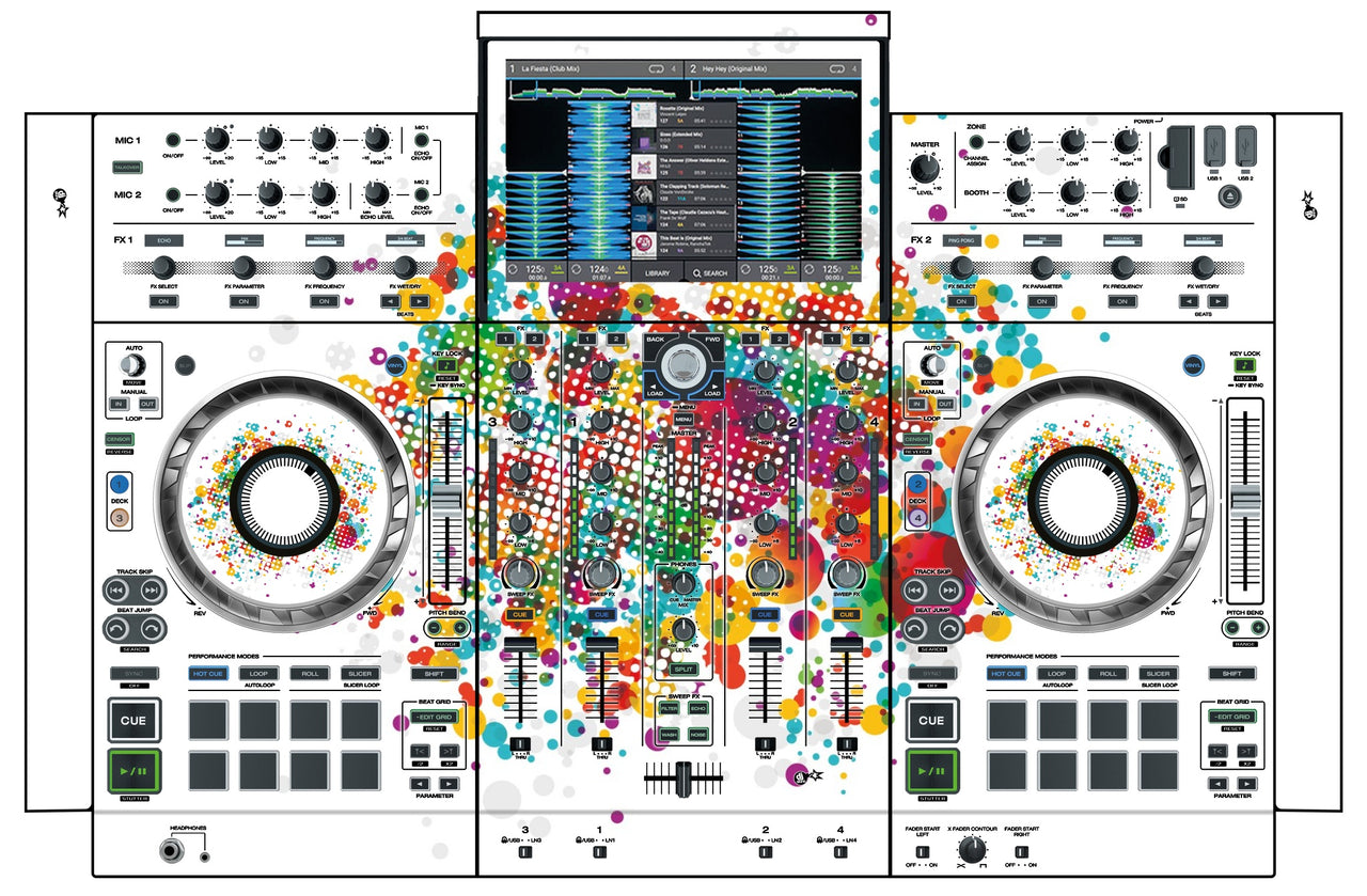 Denon DJ PRIME 4 Skin Roundhouse