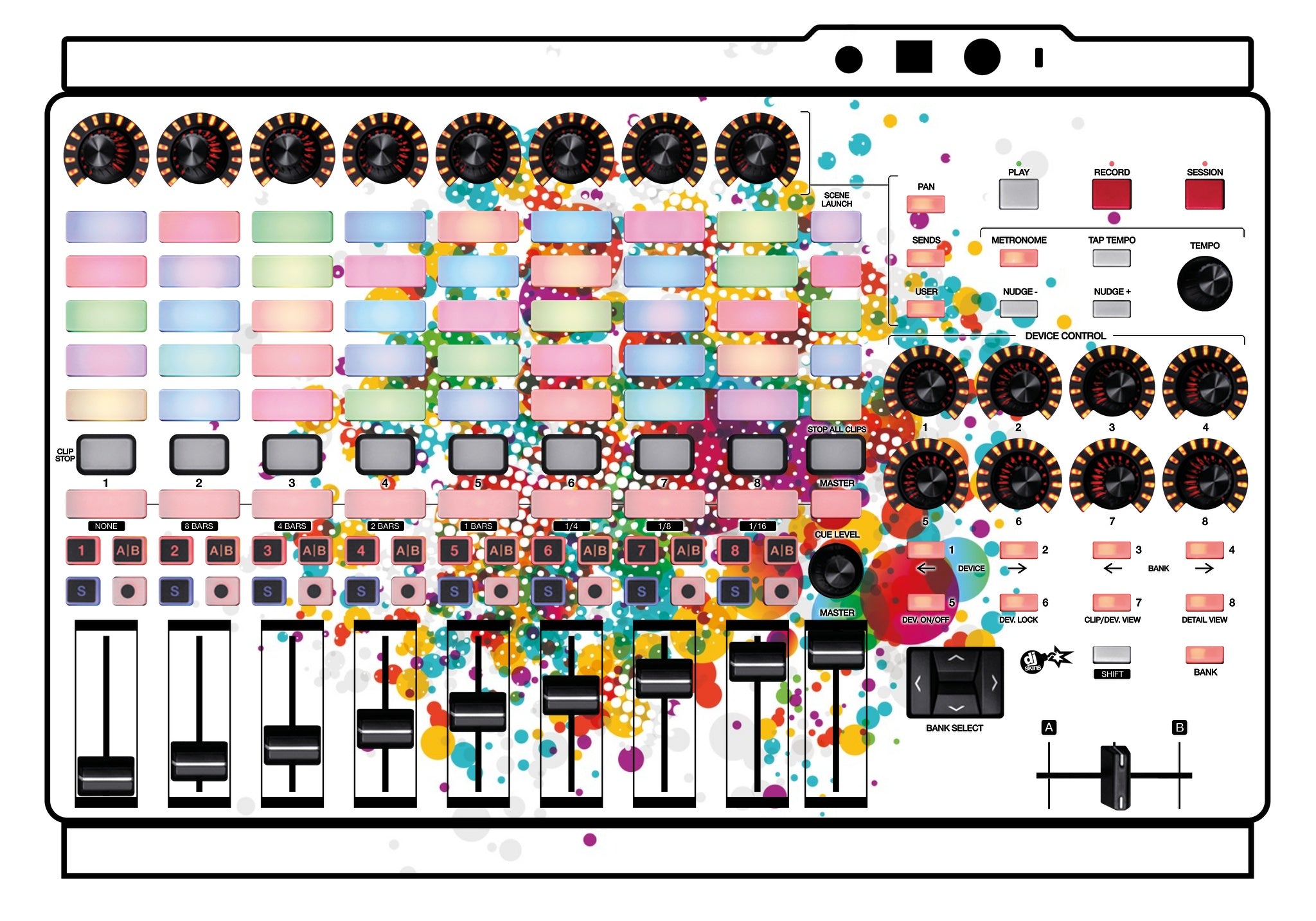 Akai Pro APC 40 MK2 Skin Roundhouse