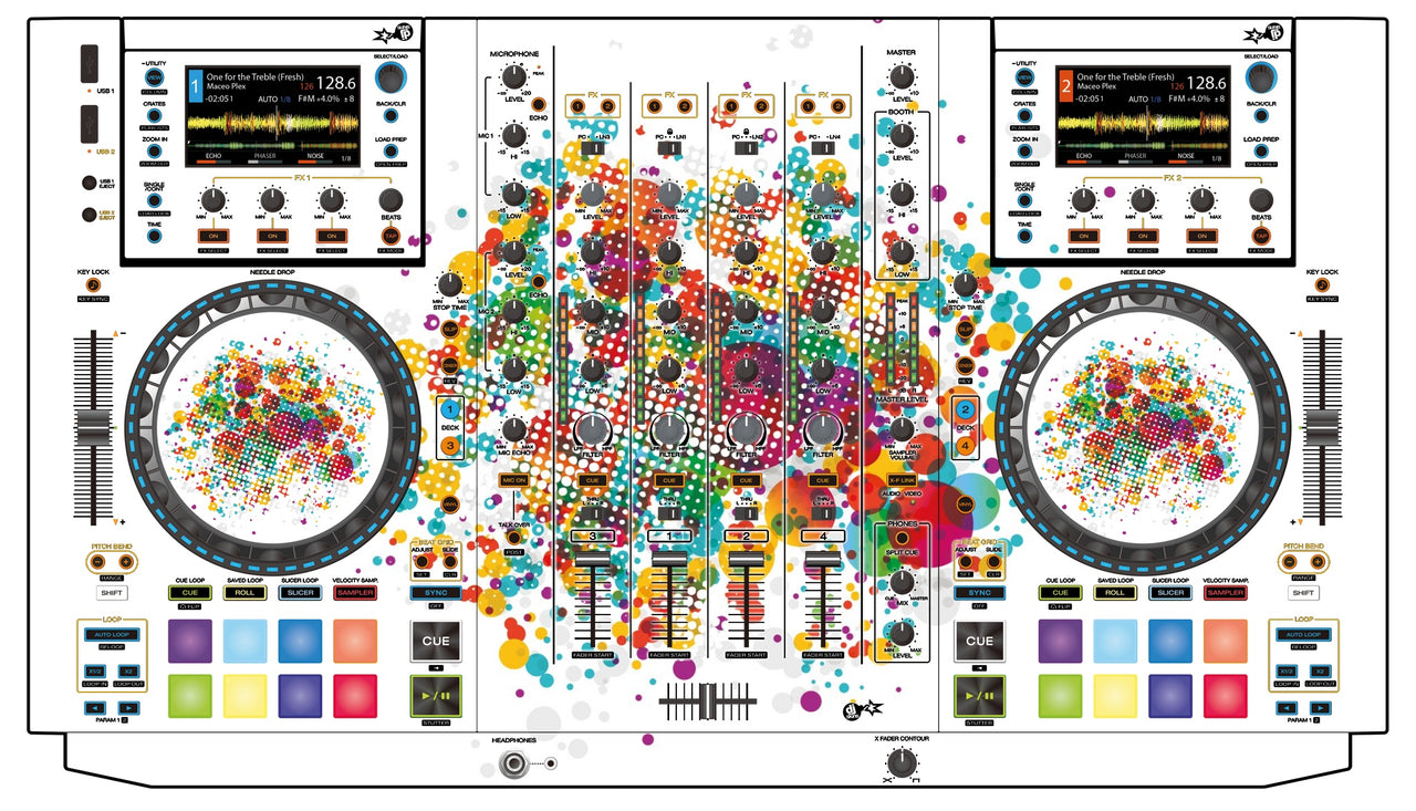 Denon DJ MCX 8000 Skin Roundhouse