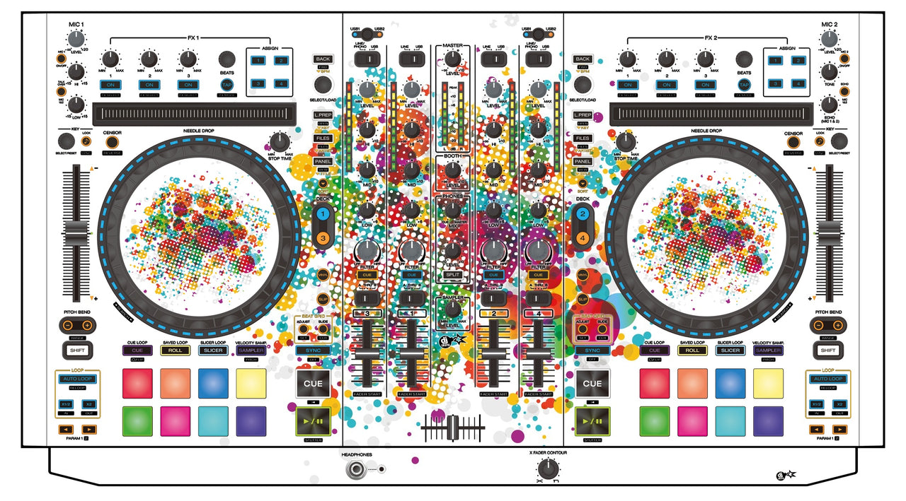 Denon DJ MC 7000 Skin Roundhouse