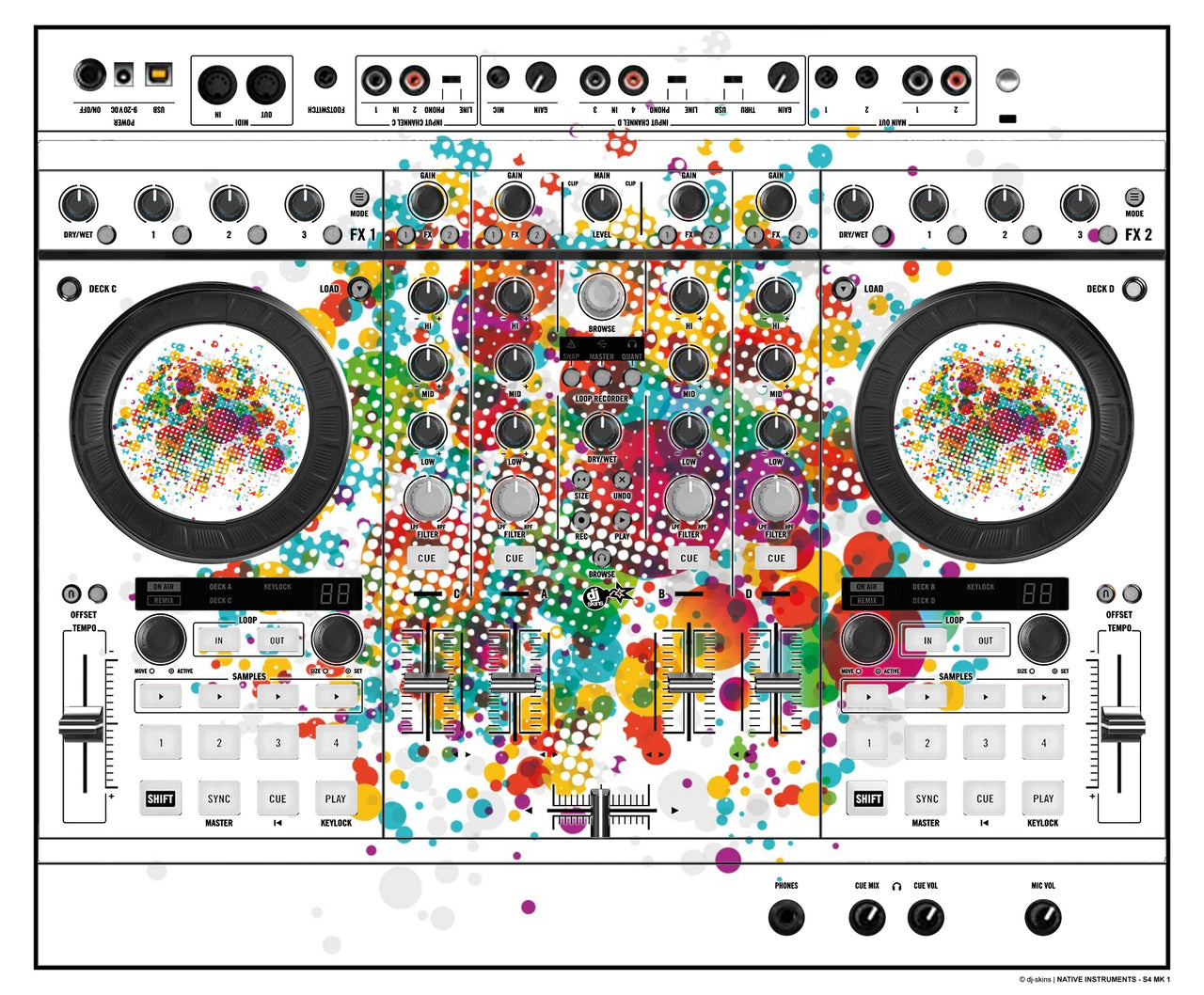 Native Instruments S4 MK1 Skin Roundhouse