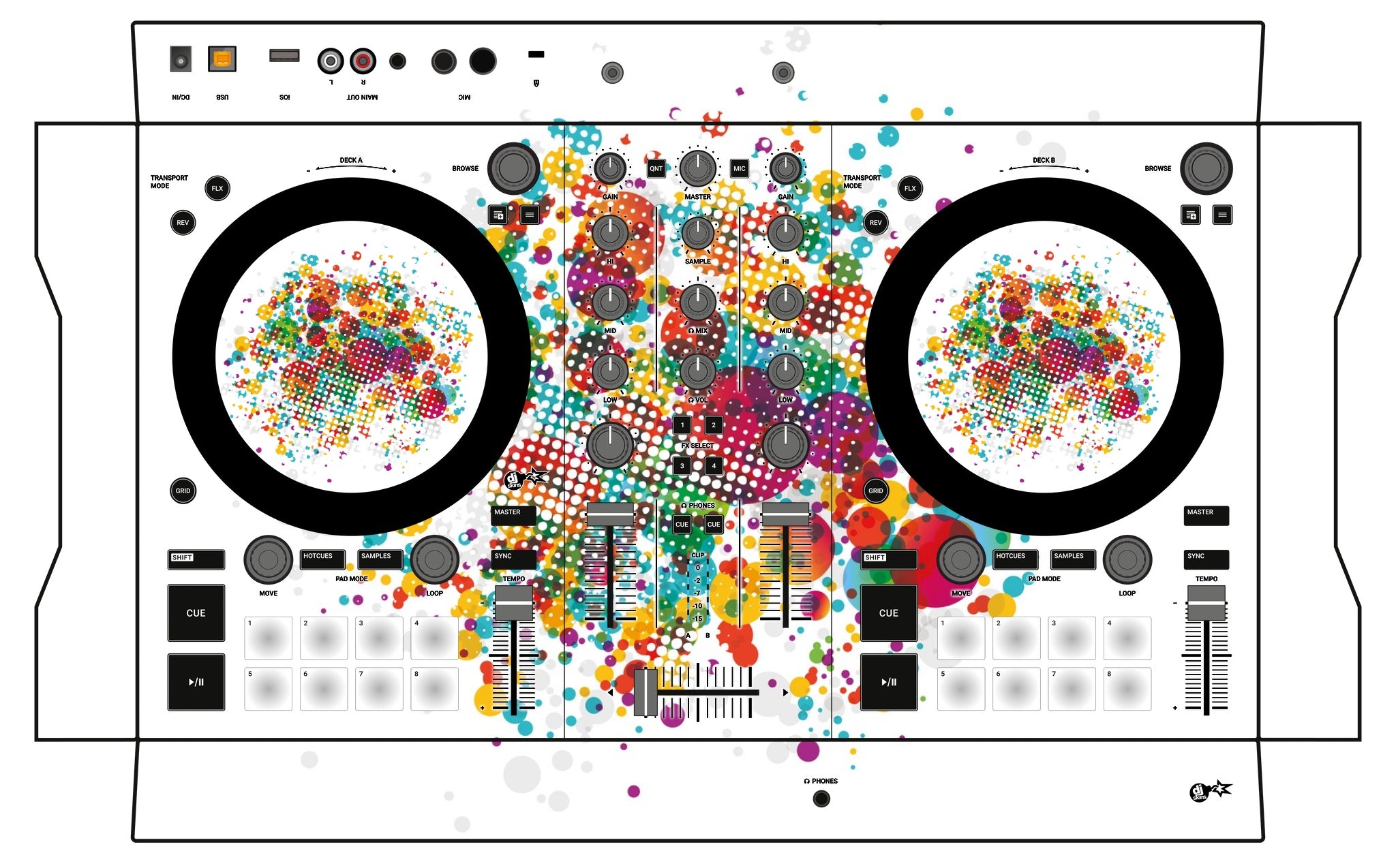 Native Instruments S2 MK3 Skin Roundhouse