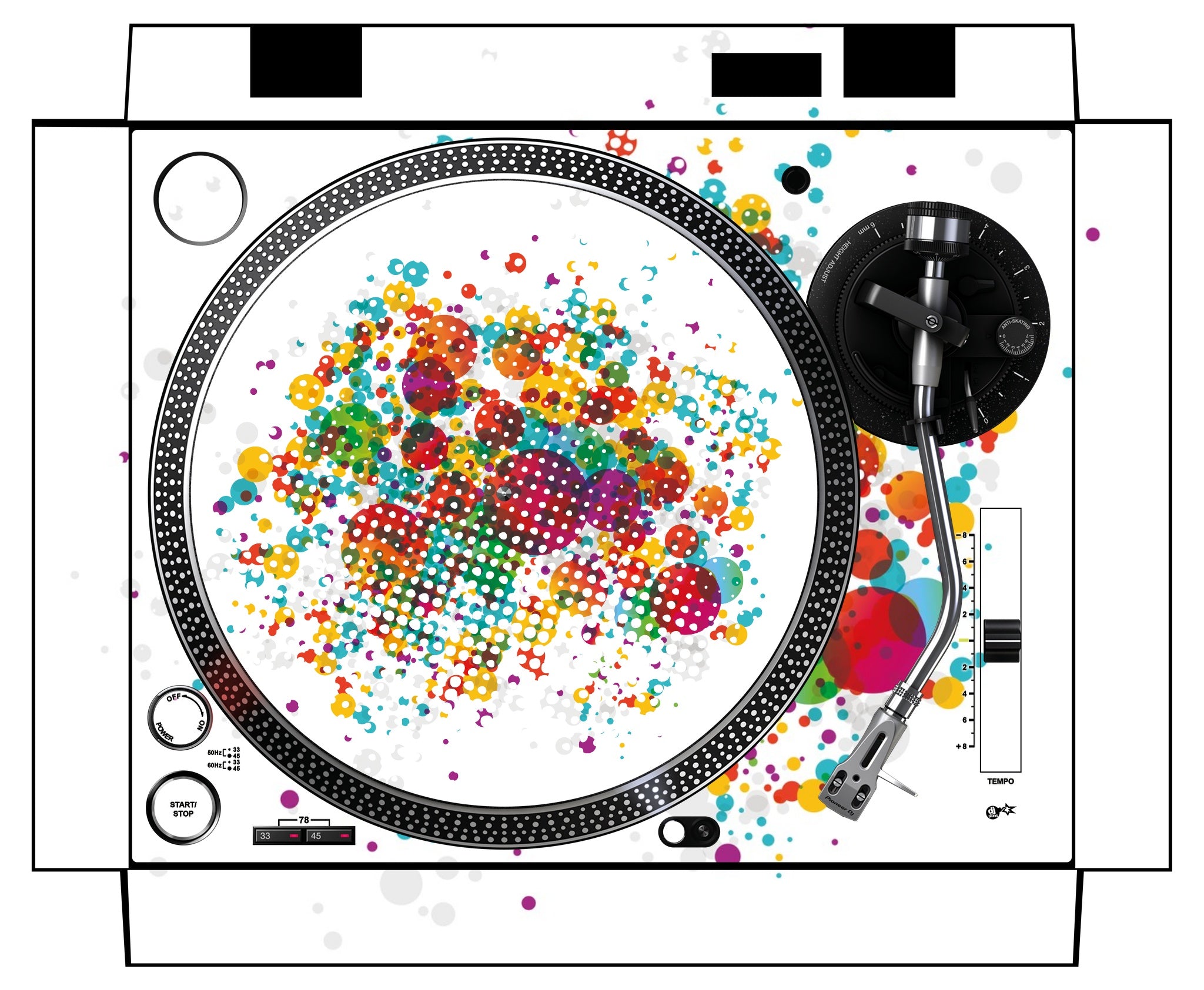 Pioneer DJ PLX 500 Skin Roundhouse