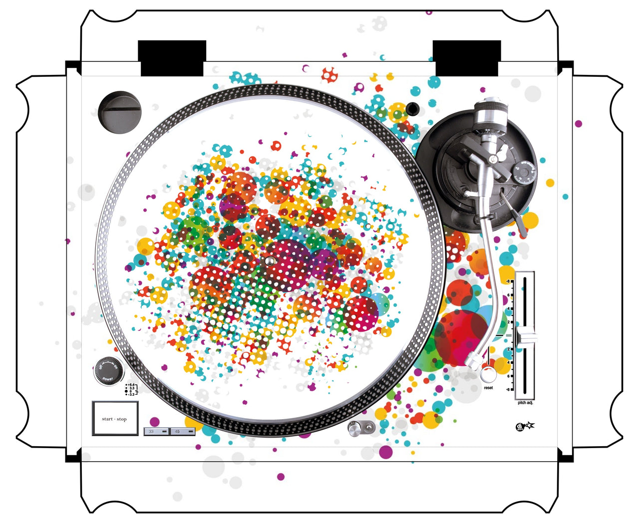 Technics 1200 / 1210 MK5 Skin Roundhouse