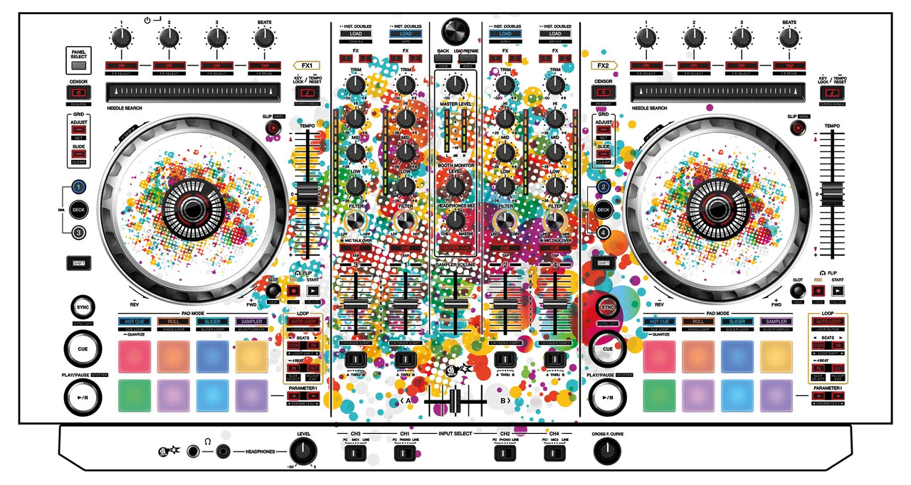 Pioneer DJ DDJ SX 2 Skin Roundhouse