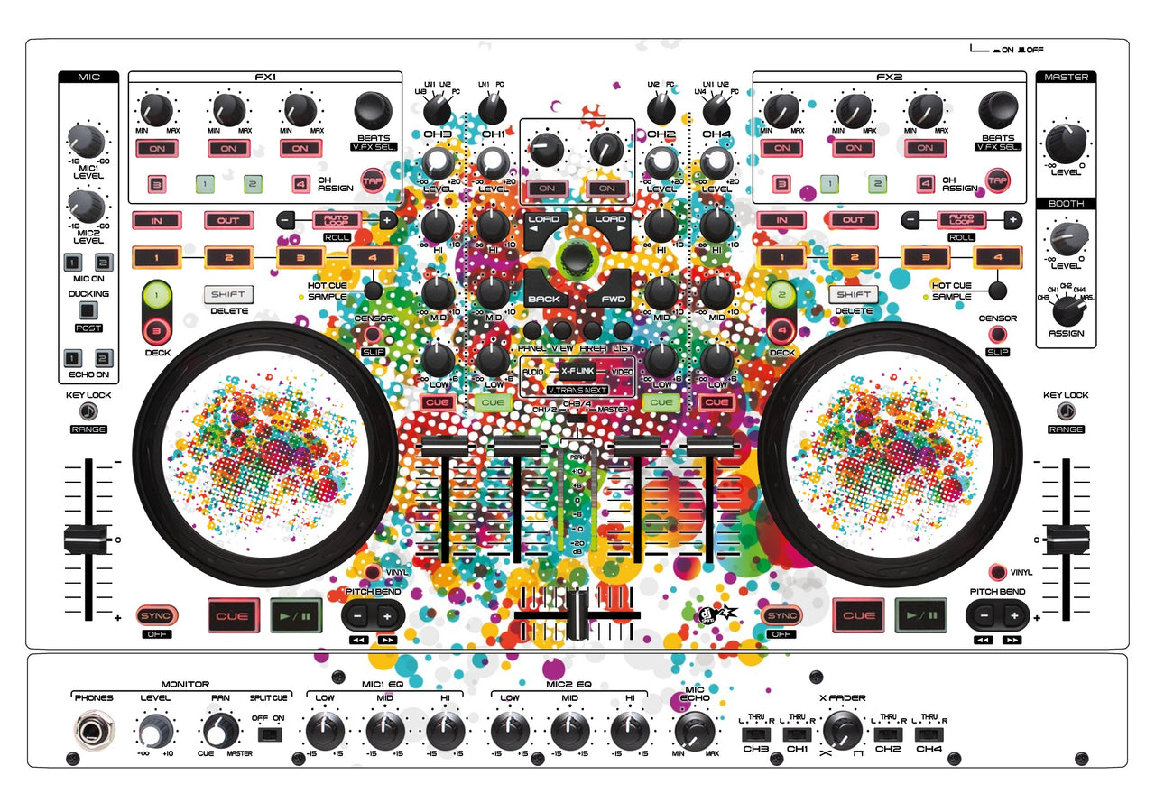Denon DJ MC 6000 MK2 Skin Roundhouse