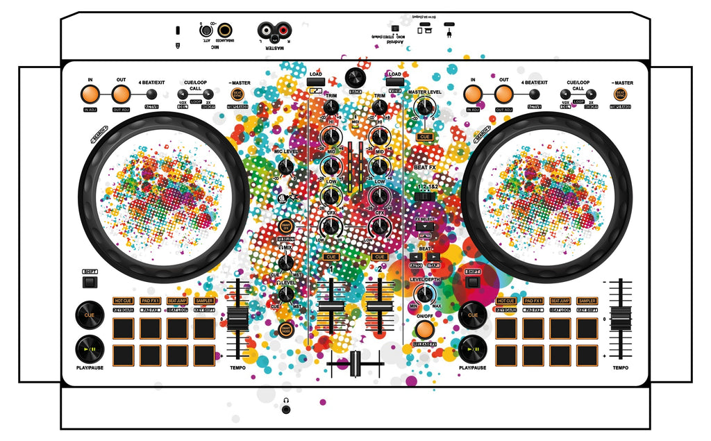 Pioneer DJ DDJ FLX 4 Skin Roundhouse