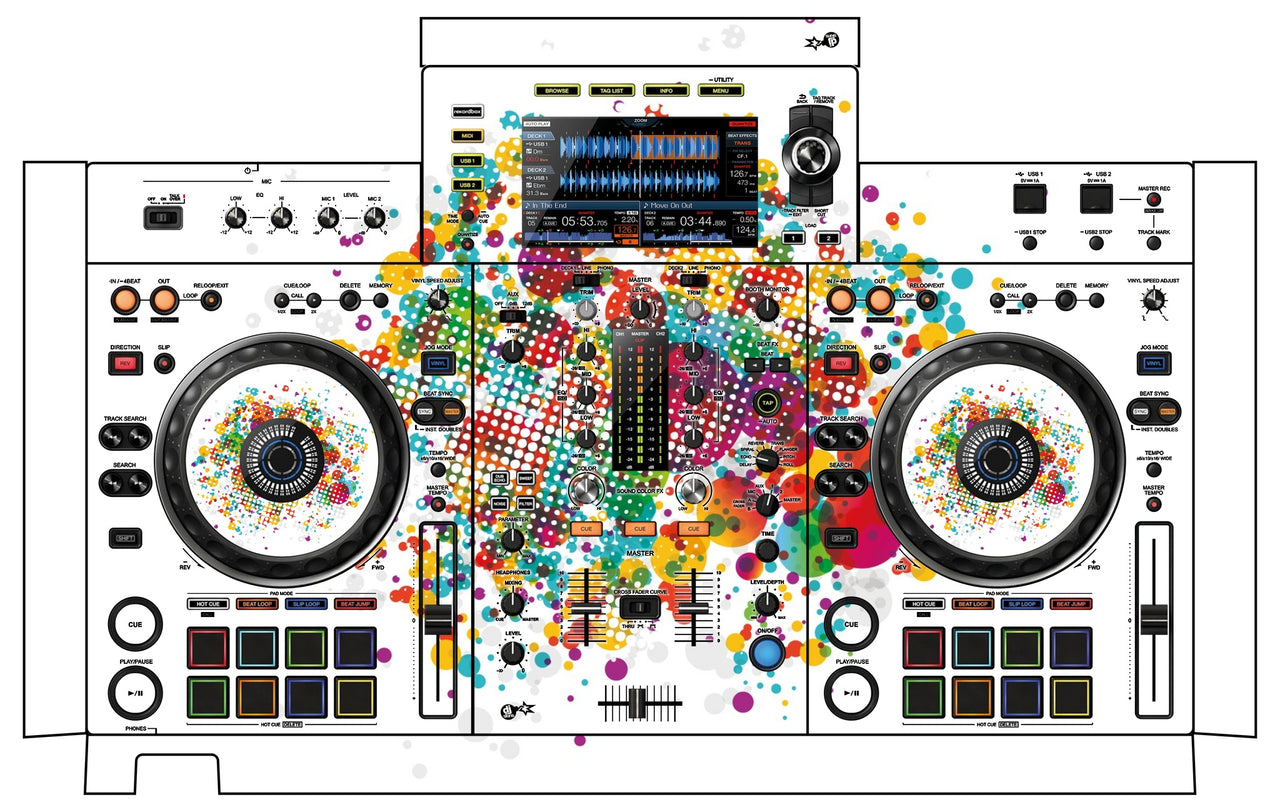 Pioneer DJ XDJ RX 2 Skin Roundhouse