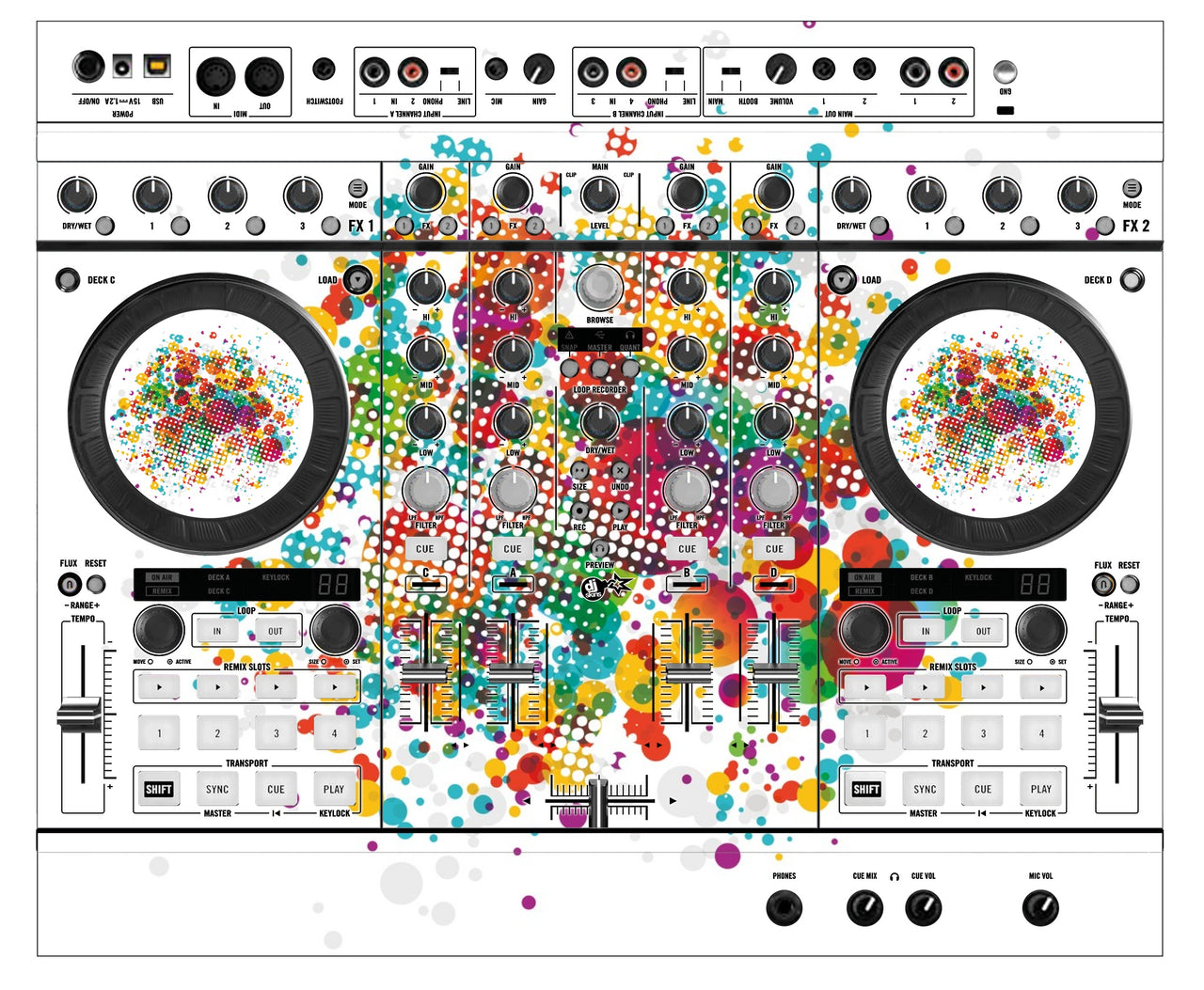 Native Instruments S4 MK2 Skin Roundhouse
