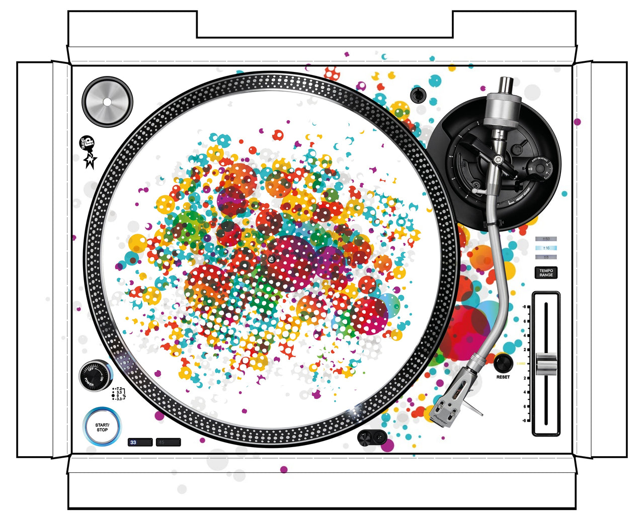 Pioneer DJ PLX 1000 Skin Roundhouse