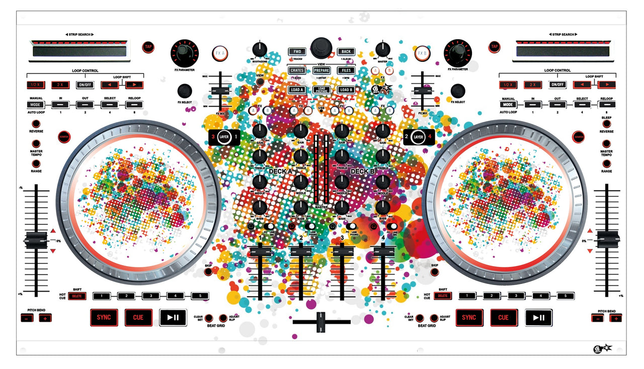 Numark NS 6 Skin Roundhouse