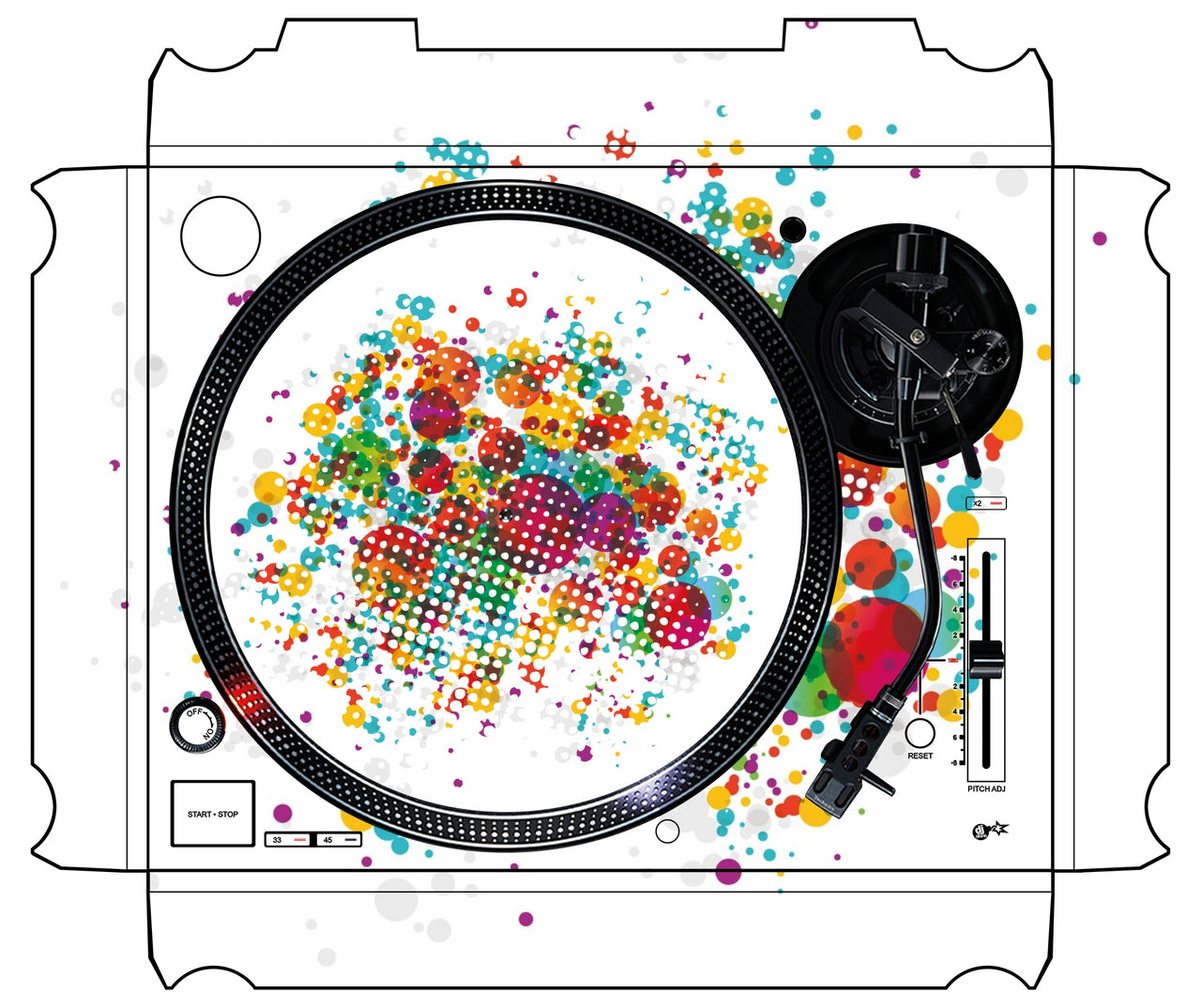 Technics 1200 / 1210 MK7 Skin Roundhouse