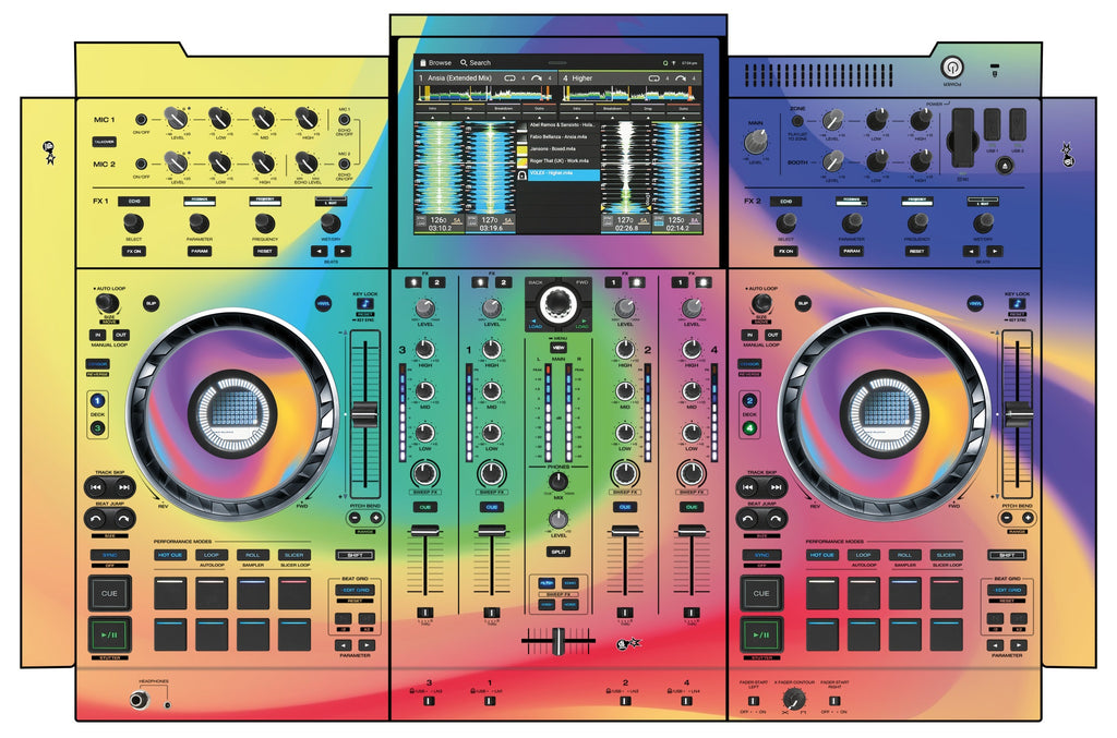 Denon DJ PRIME 4+ Skin Screensaver