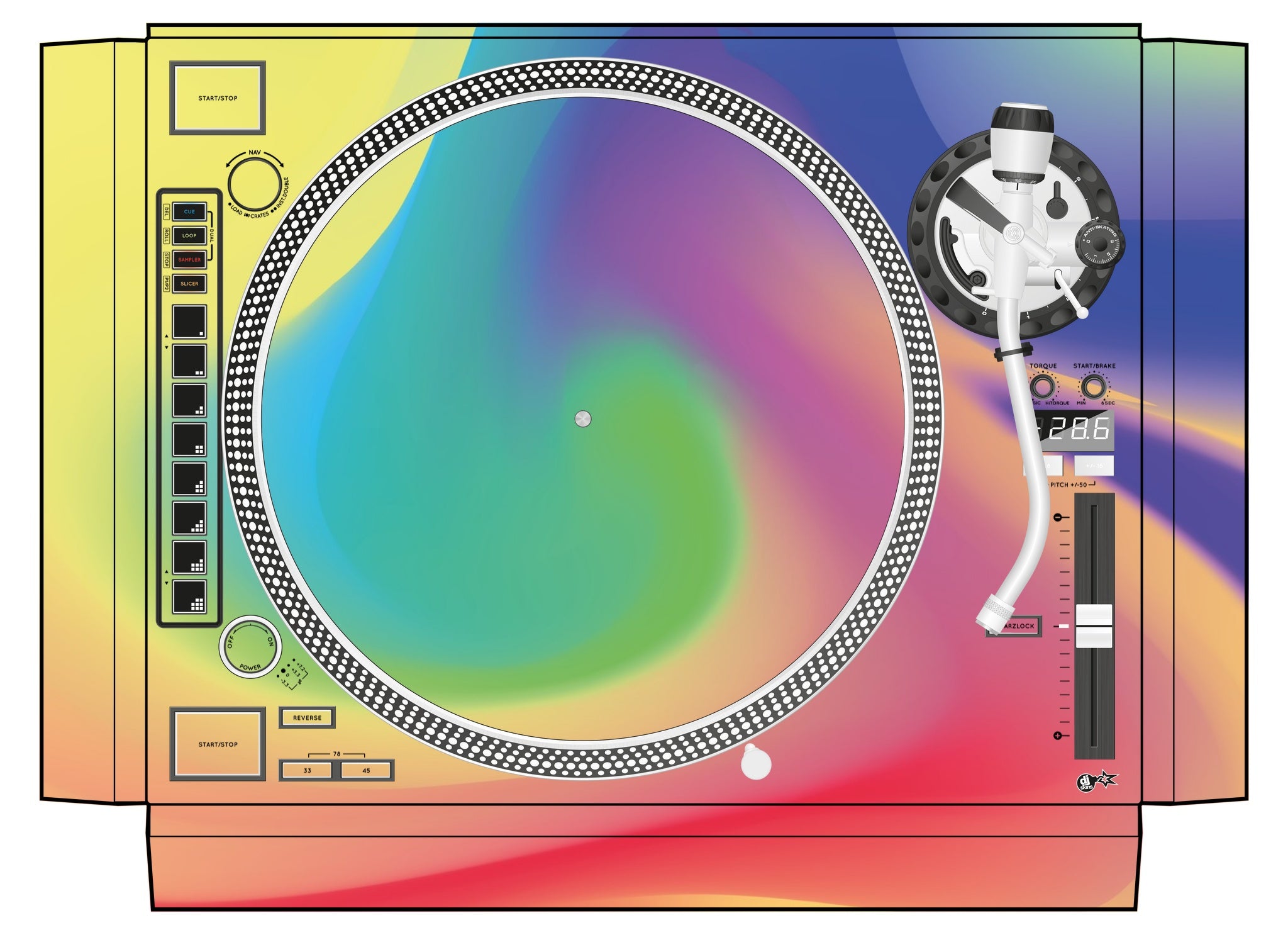 Reloop RP 8000 Skin Screensaver