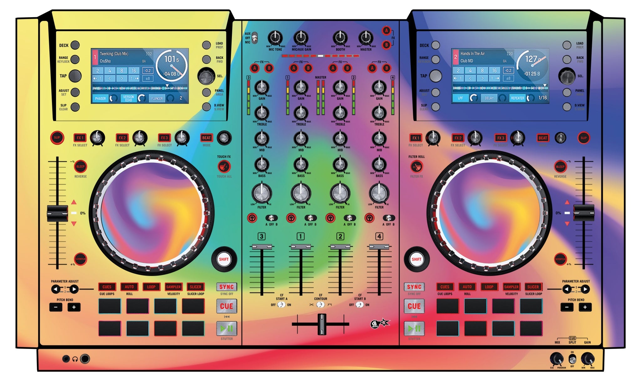 Numark NV Skin Screensaver