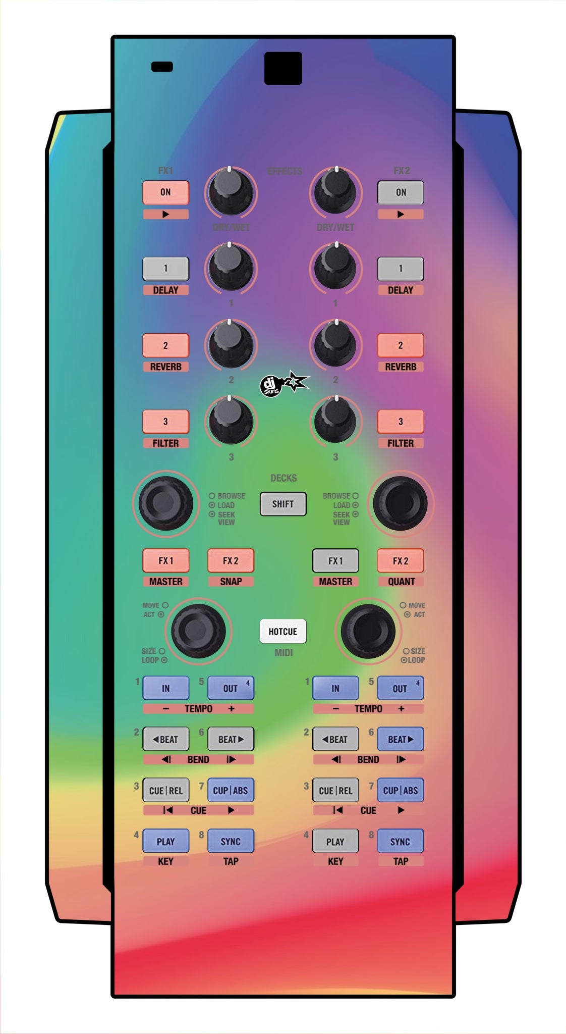 Native Instruments X1 Skin Screensaver