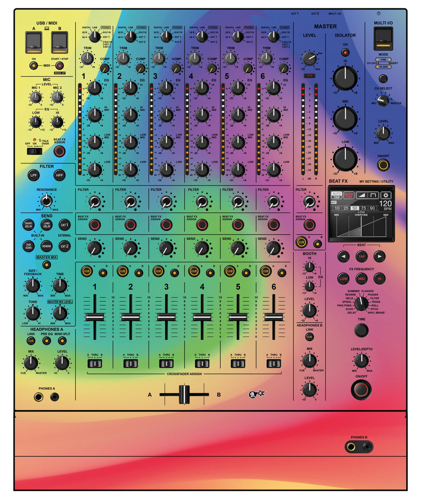 Pioneer DJ DJM V10 Skin Screensaver