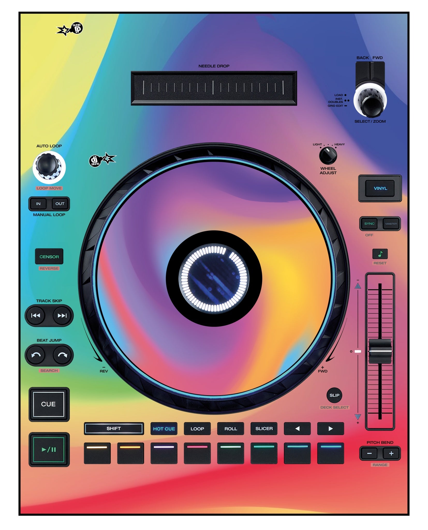 Denon DJ LC 6000 Skin Screensaver