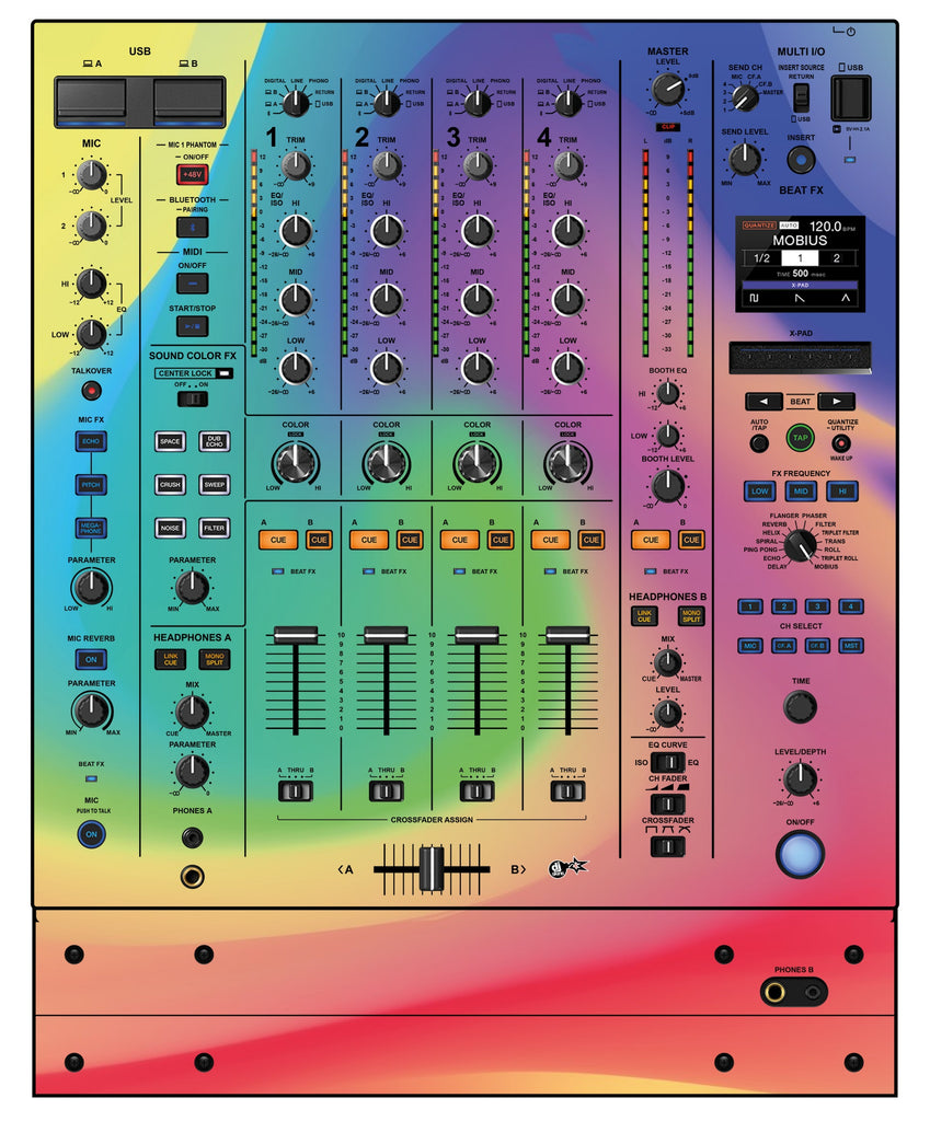 Pioneer DJ DJM A9 Skin Screensaver