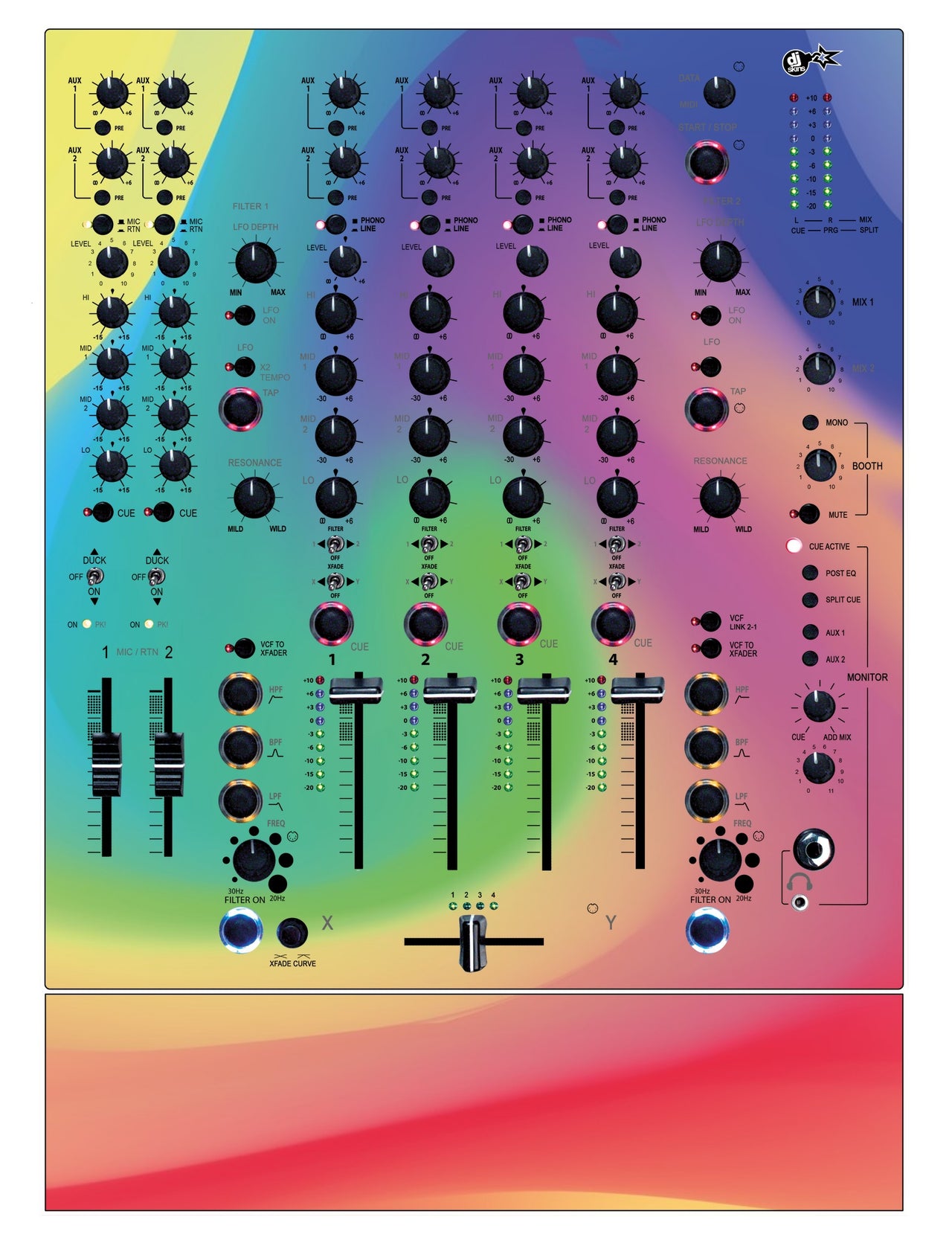 Allen and Heath XONE 92 Skin Screensaver